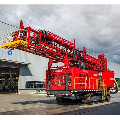 دریل روتاری چالزنی KY-250D با کنترل از راه دور LoS برای حرکت - درایو دیزلی